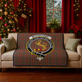 McKintosh Hunting Weathered Tartan Crest Quilt